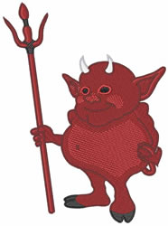 Devil embroidery design  annthegran Devil embroidery design  annthegran