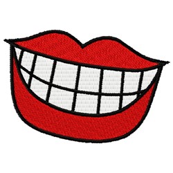Tooth smile embroidery design  annthegran Tooth smile embroidery design  annthegran