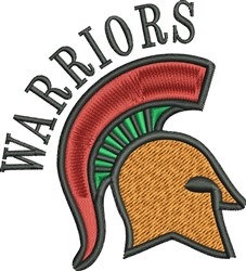 Free Warriors Embroidery Design | AnnTheGran.com