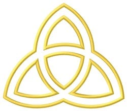 Trefoil Border Embroidery Design 