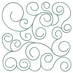 Quilting Swirls Embroidery Design | AnnTheGran.com