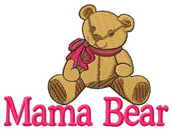 Mama bear embroidery design  annthegran