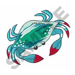 BLUE CRAB Embroidery Design | AnnTheGran.com