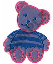 teddy bear embroidery design