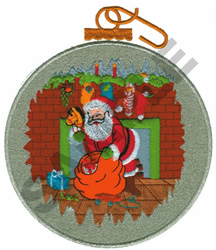 Santa ornament embroidery design  annthegran Santa ornament embroidery design  annthegran