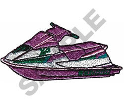 Jet ski embroidery design  annthegran