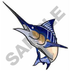 BLUE MARLIN Embroidery Design | AnnTheGran.com