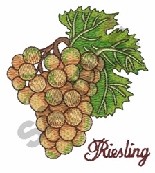 RIESLING Embroidery Design | AnnTheGran.com