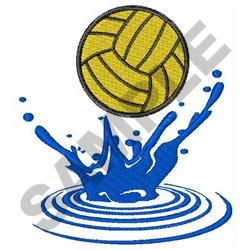 WATER POLO BALL Embroidery Design 