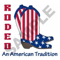 RODEO Embroidery Design | AnnTheGran.com