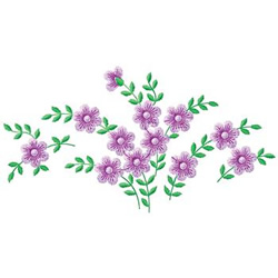 Dainty flowers embroidery design  annthegran Dainty flowers embroidery design  annthegran