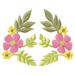 Floral Border Embroidery Design | AnnTheGran.com