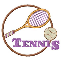 Tennis Embroidery Design | AnnTheGran