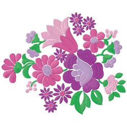 Floral Embroidery Design | AnnTheGran