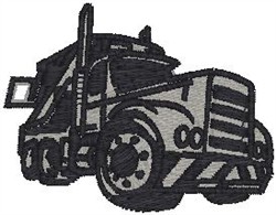 Big rig embroidery design annthegran Big rig embroidery design annthegran