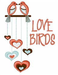 Love birds embroidery design  annthegran Love birds embroidery design  annthegran