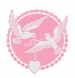 Doves heart embroidery design  annthegran Doves heart embroidery design  annthegran