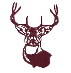 Deer Head Embroidery Design | AnnTheGran