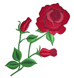Rose Embroidery Design | AnnTheGran.com