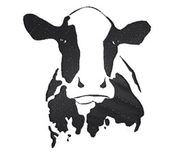 Cow outline embroidery design  annthegran Cow outline embroidery design  annthegran