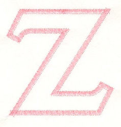 Greek Zeta Applique Embroidery Design | AnnTheGran.com