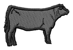 Steer Cow Embroidery Design | AnnTheGran