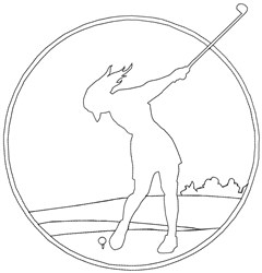 Lady golfer embroidery design  annthegran Lady golfer embroidery design  annthegran
