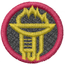 Torch embroidery design  annthegran