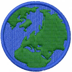 World embroidery design  annthegran World embroidery design  annthegran