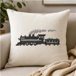 Machine Embroidery Steam Engine Eatsy Train Engine Embroidery Design | AnnTheGran.com