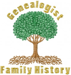 Family tree embroidery design  annthegran