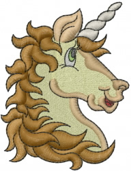 Unicorn head embroidery design  annthegran Unicorn head embroidery design  annthegran
