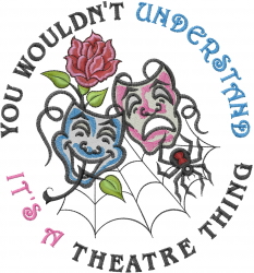 A theatre thing embroidery design  annthegran A theatre thing embroidery design  annthegran