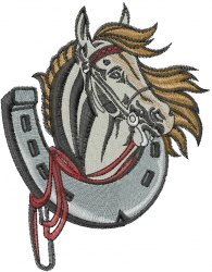Horse and horseshoe embroidery design  annthegran Horse and horseshoe embroidery design  annthegran