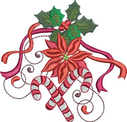 Christmas Decoration Embroidery Design | AnnTheGran.com