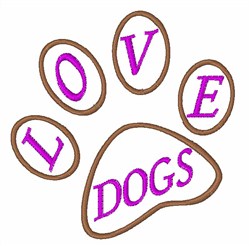 Love dogs embroidery design  annthegran Love dogs embroidery design  annthegran