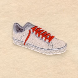 sneaker embroidery