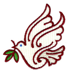 Dove of Peace Embroidery Design | AnnTheGran.com