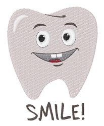 Smile tooth embroidery design  annthegran Smile tooth embroidery design  annthegran