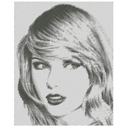 Taylor Swift Embroidery Design | AnnTheGran.com
