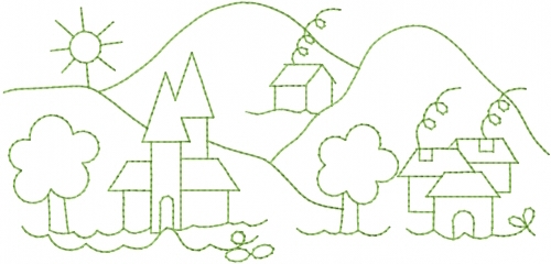 My village essay 10 lines picture