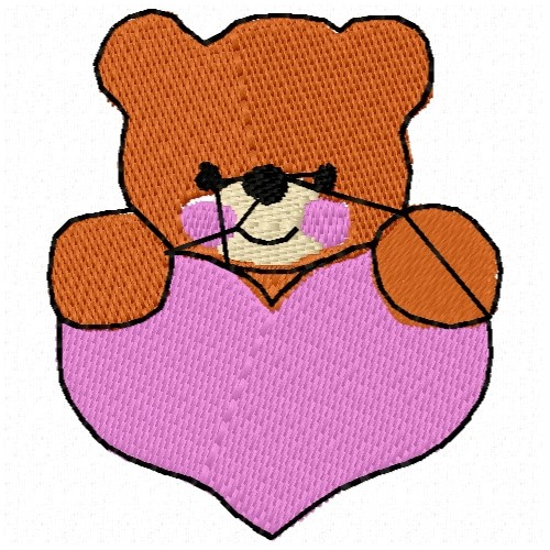 Bear Head Embroidery Design | AnnTheGran