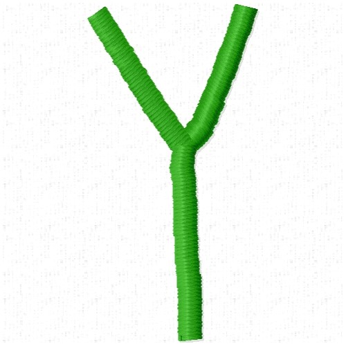 Kid Letter Y Embroidery Design AnnTheGran