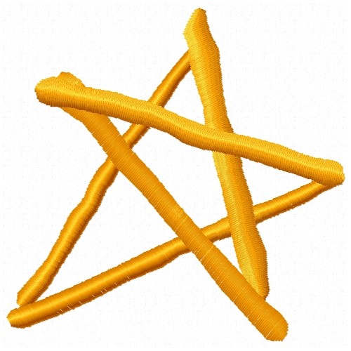 Free Star Embroidery Design AnnTheGran