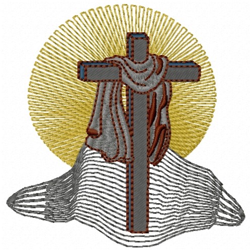 Religious Cross Embroidery Designs