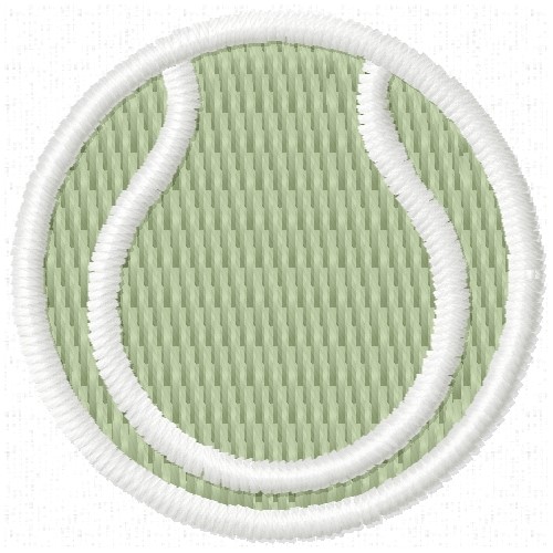 Free Tennis Ball Embroidery Design AnnTheGran