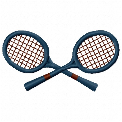 Free Tennis Racket Embroidery Design AnnTheGran