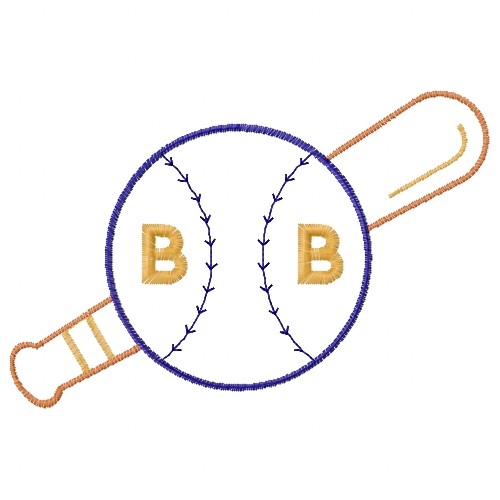 Free Baseball Bat Embroidery Design AnnTheGran