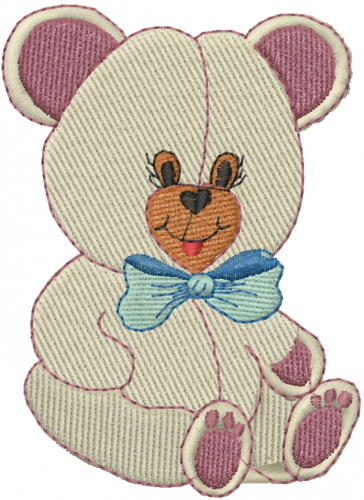 Free Teddy Bear Embroidery Design | AnnTheGran
