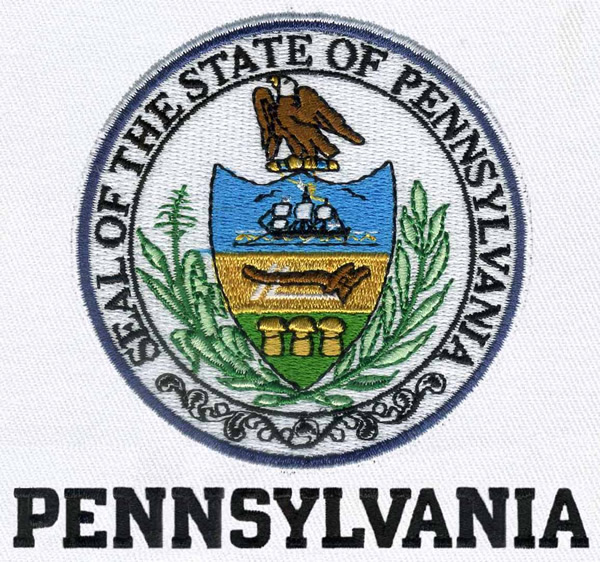 Pennsylvania State Seal Embroidery Design | AnnTheGran